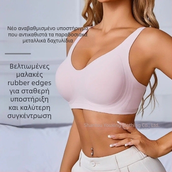 Σουτιέν με μαλακή στήριξη, 3/4 καλουπια από βαμβακερό ύφασμα, σταθερές τιράντες, πίσω κούμπωμα τεσσάρων σειρών, διαπνοή νάιλον επένδυση