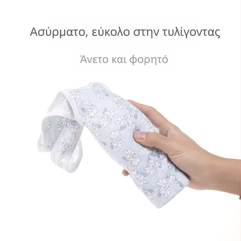 Βαμβακερό νυχτερινό σουτιέν με μπροστινό κούμπωμα, χωρίς μεταλλικά εξαρτήματα, χωρίς underwire, πλήρεις cups, λεπτά μορφοποιημένα cups, σταθερά διπλά ιμάντες, 100% βαμβάκι