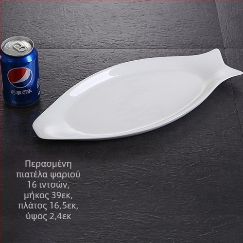 Πιάτο ψαριού, οβάρ, παχύτερο, Υλικό: μεταξωτό λλουλούδι, Μάρκα Quanfu, Ιαπωνικό στυλ