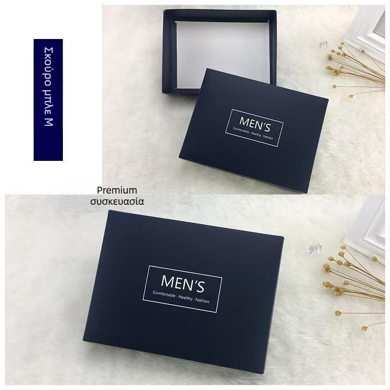 Ανδρικά boxer briefs από ice silk, αντιβακτηριακά, διαπνοή, γρήγορο στέγνωμα, πλεκτό ύφασμα, 90–95% πολυεστέρας, μεσαία μέση