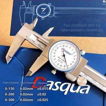 Dashi Keyi dial caliper — Διπλή ανθεκτικότητα σε κραδασμούς, Υψηλή ακρίβεια, βιομηχανικός βερνιέρ κλιμπερ, εύρος μέτρησης 0–300 mm