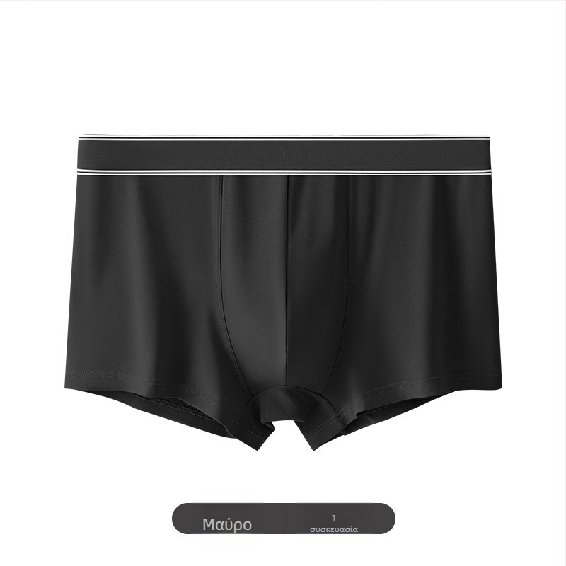 Ανδρικά βαμβακερά μποξέρ εσώρουχα, μεσαία μέση, 40-count βαμβάκι, Plain weave, Διαπνέον και άνετο