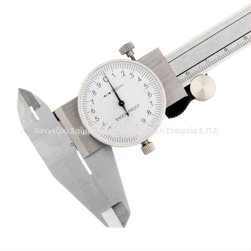 Κυλιόμετρο με καντράν, υψηλή ακρίβεια, εύρος μέτρησης 0-300 mm, βερνιέρ κλίμακα