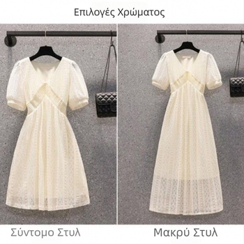 Φόρεμα θηλάσμου για καλοκαίρι - μεσαίο μήκος, κοντά μανίκια, ψηλή λαιμόκοψη, κορεάτικο street hipster στυλ, 90–95% βαμβάκι