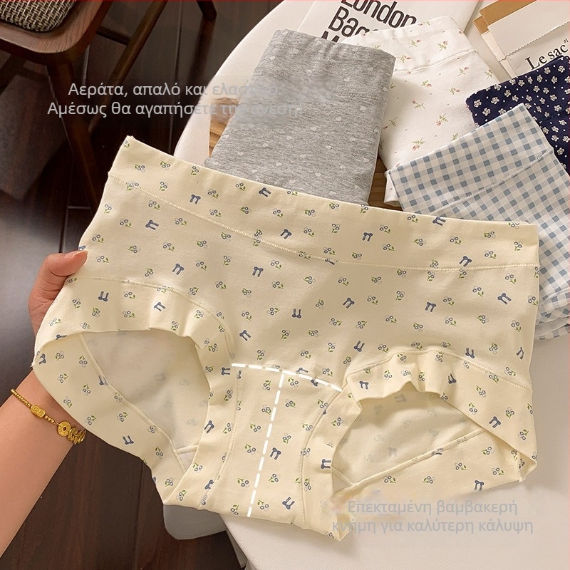 Γυναικείες boxer briefs υψηλής μέσης από 100% βαμβάκι, αντιβακτηριακές, διαπνέουσες και γρήγορα στεγνές; επένδυση καβάλου 100% βαμβάκι; περιεκτικότητα κύριου υφάσματος 90–95% βαμβάκι; προέλευση Shantou