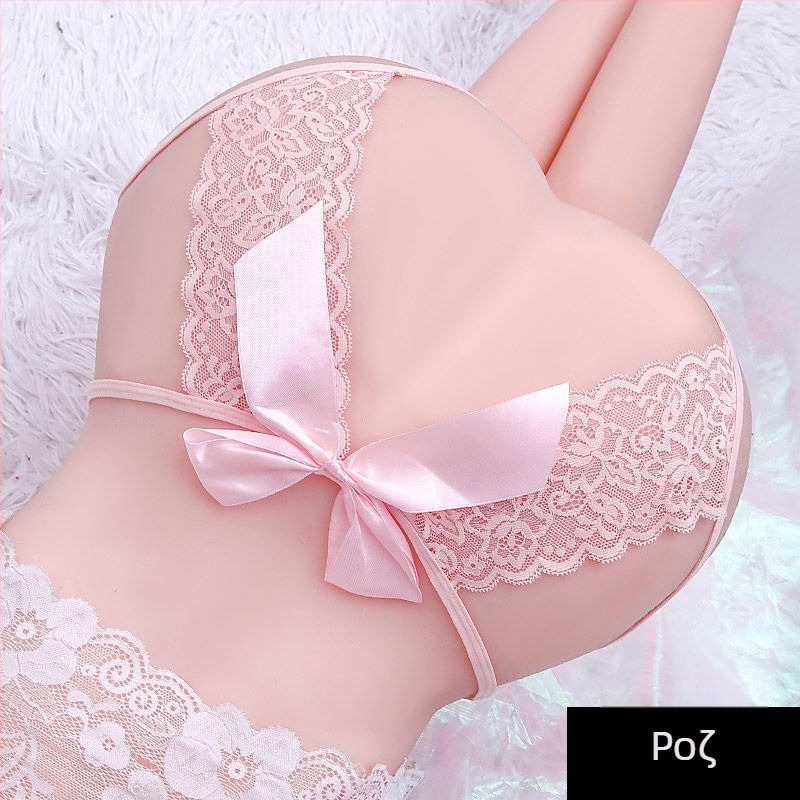 Γυναικείς εσώρουχες τύπου T-thong με χαμηλή μέση, δαντέλα, χωρίς ραφές, 90–95% νάιλον