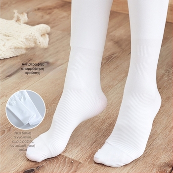 Παιδικά χορευτικά καλσόν από βελούδο με επένδυση φλίς, χωρίς ραφές, αντιολισθητικά, νάιλον, υπερπαχιά