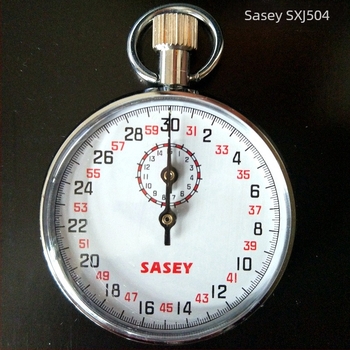 Μηχανικό χρονομέτρο με ανοξείδωτη θήκη, αδιάβροχο, λειτουργία παύσης, ελάχιστη κλίμακα 0,1, καθαρό βάρος 120 g