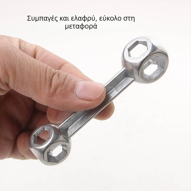 Εργαλείο επισκευής ποδηλάτου με εξάγωνη υποδοχή – 55# χάλυβας, οξείδωση επιφανείας, εξάγωνη κεφαλή