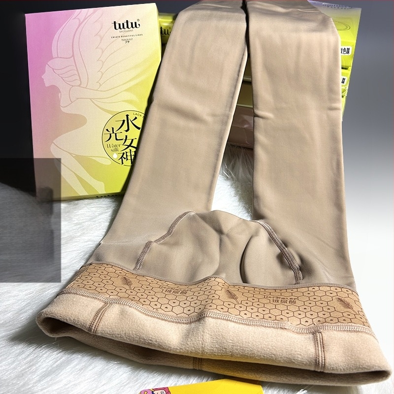 Νάιλον καλσόν, διατηρεί τη ζέστη, μονόχρωμο, μεσαίου πάχους, περιοχή καβάλου με μία πλευρά