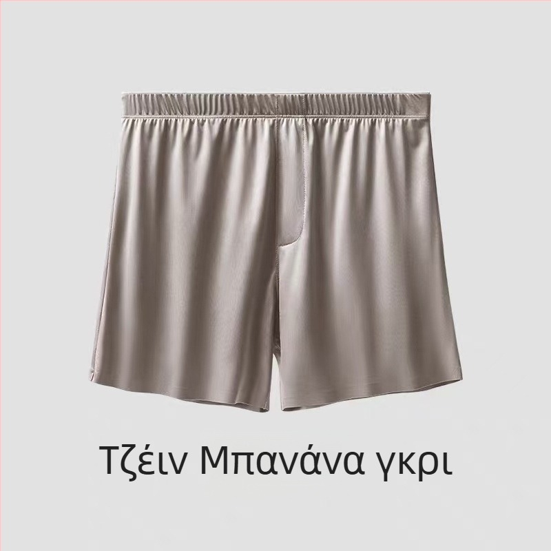Ανδρικά μποξέρ σορτς από πλεκτό νάιλον, διαπνέοντα, με μεσαία μέση, ύφασμα 61–70D, περιεκτικότητα σε νάιλον 70–80%