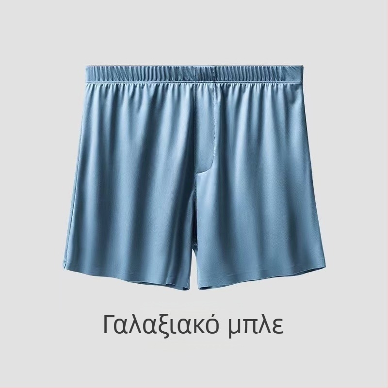 Ανδρικά μποξέρ σορτς από πλεκτό νάιλον, διαπνέοντα, με μεσαία μέση, ύφασμα 61–70D, περιεκτικότητα σε νάιλον 70–80%