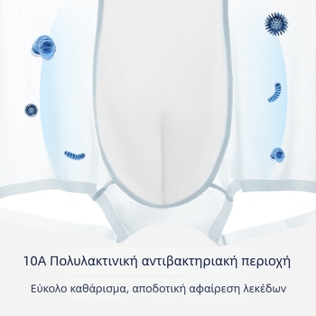 Ανδρικά μποξέρ εσώρουχο, Ice Silk νάιλον μίξη; επένδυση καβάλου από πολυλακτικό οξύ; μέση γραμμή; διαπνοή, γρήγορο στέγνωμα, αντιβακτηριακό