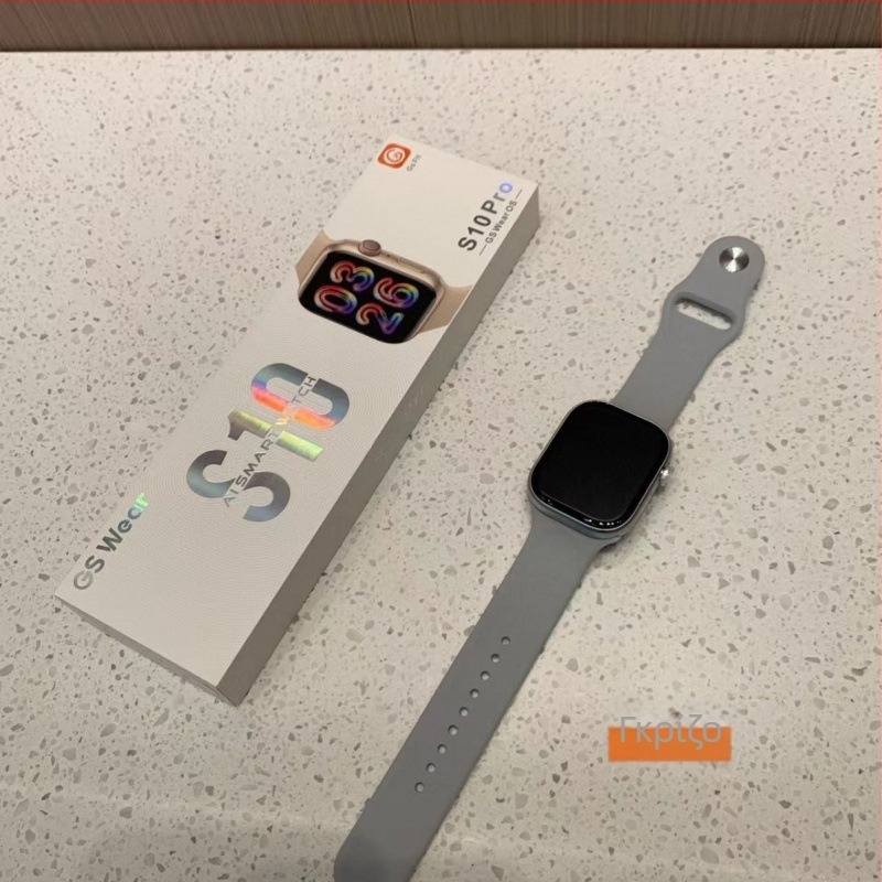 S10Pro Smartwatch με κλήσεις Bluetooth, πρόσβαση και πληρωμές NFC, μέτρηση καρδιακού ρυθμού, αδιάβροχο καθημερινής χρήσης, ασύρματη φόρτιση