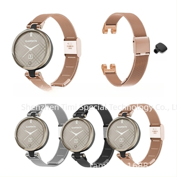 Garmin Lily 1 Μιλανέζικος Μεταλλικός Λουρί με Μεταλλικό Πλέγμα, Μέταλλο, Επιχειρηματικό Στυλ, Βάρος 0,031 kg