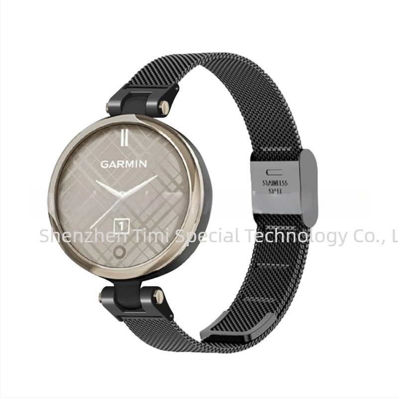 Garmin Lily 1 Μιλανέζικος Μεταλλικός Λουρί με Μεταλλικό Πλέγμα, Μέταλλο, Επιχειρηματικό Στυλ, Βάρος 0,031 kg