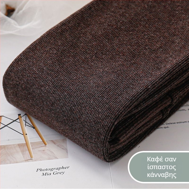 All-in-One βαμβακερό καλσόν, παχύτερο, με υψηλή ελαστικότητα, στενή εφαρμογή