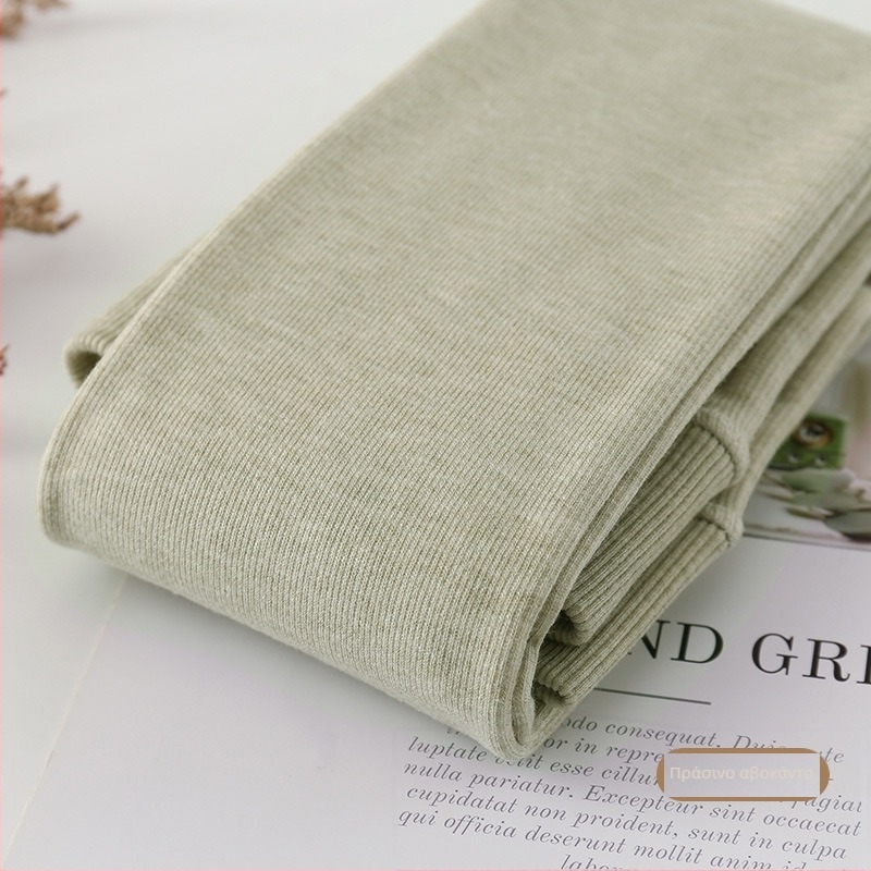 All-in-One βαμβακερό καλσόν, παχύτερο, με υψηλή ελαστικότητα, στενή εφαρμογή