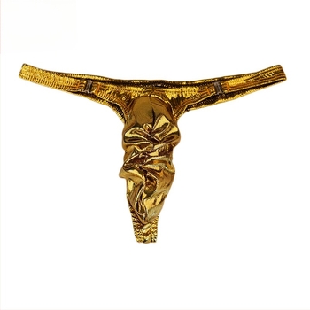 Ανδρικό στρινγκ με διπλό πλευρικό κούμπωμα και U-μορφής θήκη, σατέν/νάιλον, Ye Zimei (Υλικά: Σατέν; Κύριο υλικό: Νάιλον; Περιεχόμενο: 50-70%; Κύκλος επεξεργασίας: 7 ημέρες)