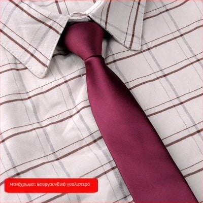 Γυναικεία γραβάτα χωρίς κόμπους με φερμουάρ, κοντή γραμμή, Halloween cosplay, ριγέ πολυεστέρας, τζακάρντ