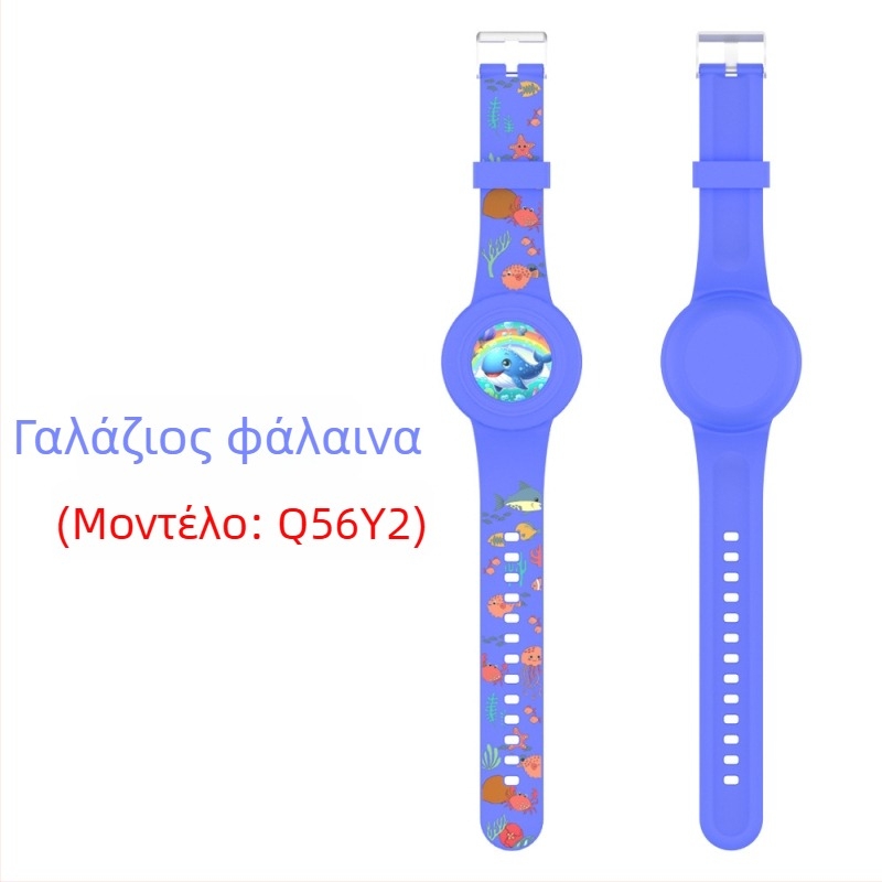 Κάλυμμα λουριού από σιλικόνη για Apple AirTag – Αδιάβροχο, χαριτωμένο στυλ κινούμενο σχέδιο, χύτευση με έγχυση, σειρά Waterproof Strap Cover, μοντέλο Waterproof Strap Cover