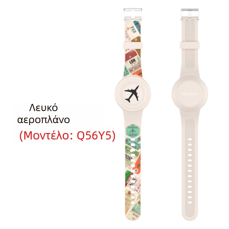 Κάλυμμα λουριού από σιλικόνη για Apple AirTag – Αδιάβροχο, χαριτωμένο στυλ κινούμενο σχέδιο, χύτευση με έγχυση, σειρά Waterproof Strap Cover, μοντέλο Waterproof Strap Cover