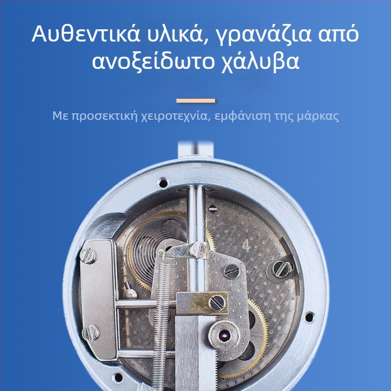 Δείκτης με κυλινδρική μαγνητική βάση, ανθεκτικός στους κραδασμούς, κλίμακα 0-1-3-5-10-30-50, GB1219-2008, μάρκα Ha Amount
