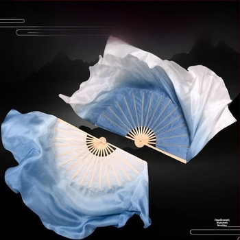 Διπλής όψεως ανεμιστήρας χορού για κινεζικό κλασικό χορό, στυλ Γιανκό, διαθέσιμο μέσω spot εφοδιασμού, κυκλοφόρησε το καλοκαίρι του 2021.