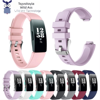 Λουράκι σιλικόνης για Fitbit Inspire HR — Συμβατό με μοντέλο 6134021; Ειδική προσαρμοσμένη διεπαφή; Μέγεθος διεπαφής μπορεί να προσαρμοστεί; Υλικό σιλικόνης; Δικαίωμα ιδιωτικής ετικέτας