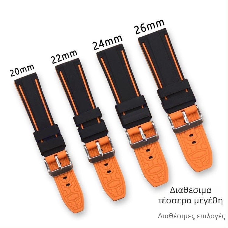 Ζώνη σιλικόνης Zhuo Ying για Samsung S3 smartwatch, καθολικός σχεδιασμός, βάρος περίπου 20 g, άνοιξη 2024 κυκλοφορία.