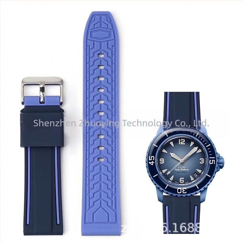 Ζώνη σιλικόνης Zhuo Ying για Samsung S3 smartwatch, καθολικός σχεδιασμός, βάρος περίπου 20 g, άνοιξη 2024 κυκλοφορία.