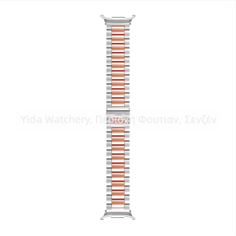 Λουρί από ανοξείδωτο ατσάλι για Samsung Galaxy Watch7 Ultra, αναδιπλούμενο κούμπωμα, στυλ επιχειρηματικό, βάρος 100 γρ