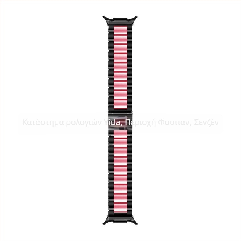 Λουρί από ανοξείδωτο ατσάλι για Samsung Galaxy Watch7 Ultra, αναδιπλούμενο κούμπωμα, στυλ επιχειρηματικό, βάρος 100 γρ