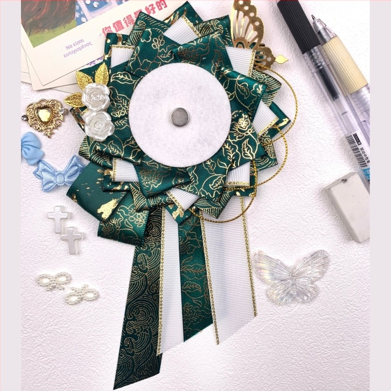 Καρφίτσα με σχέδιο χαρακτήρων κινουμένων σχεδίων, από ύφασμα, χειροποίητη – διακοσμητικό δώρο