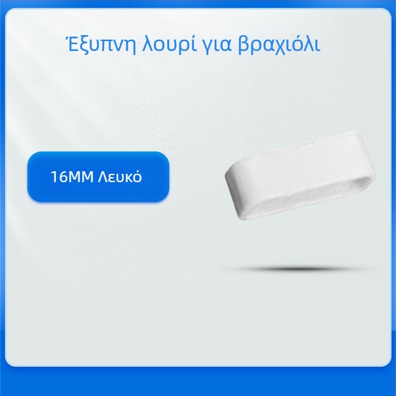 Σιλικονούχο λουρί με αγκράφα για Huawei B6/B7 και Xiaomi Mi Band 8/7 Pro – απλό στυλ