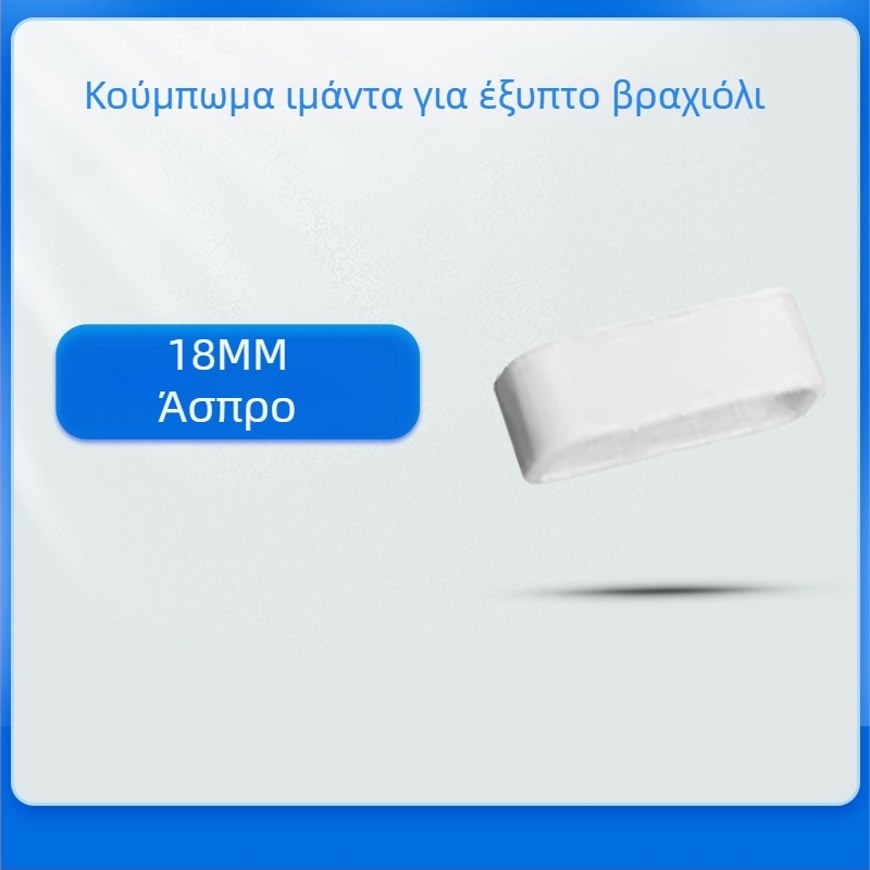 Σιλικονούχο λουρί με αγκράφα για Huawei B6/B7 και Xiaomi Mi Band 8/7 Pro – απλό στυλ