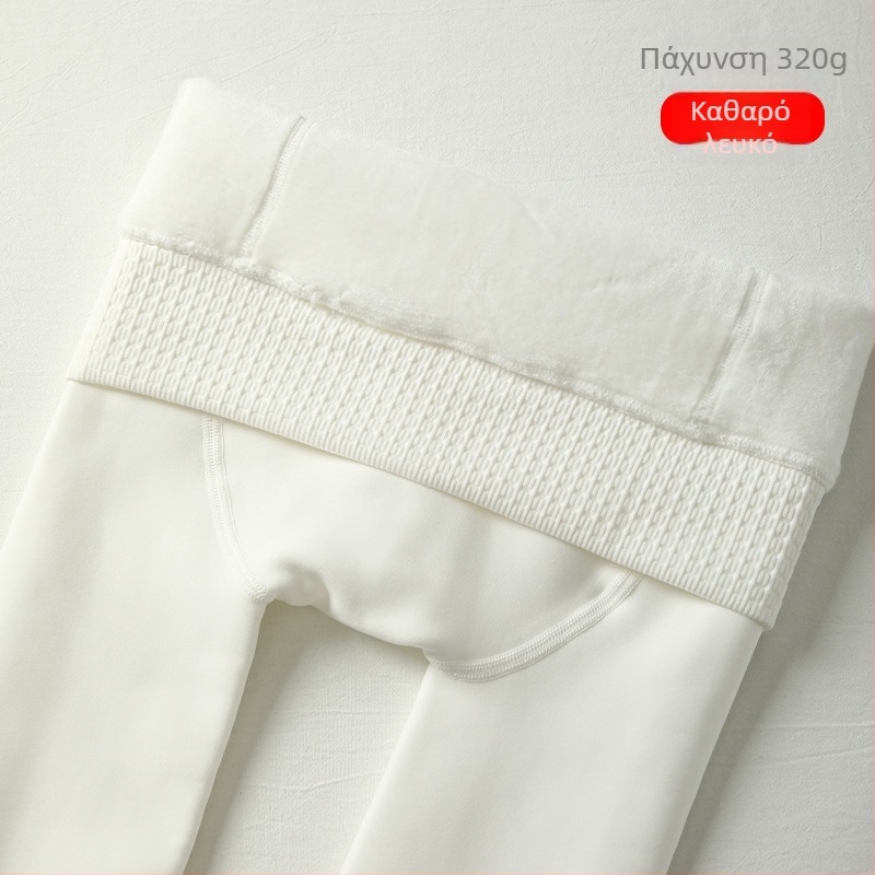 Καλσόν από νάιλον με φλίς εσωτερική επένδυση – για γυναίκες, ζεστά, μονόχρωμο σχέδιο, περιεκτικότητα νάιλον 70-80%