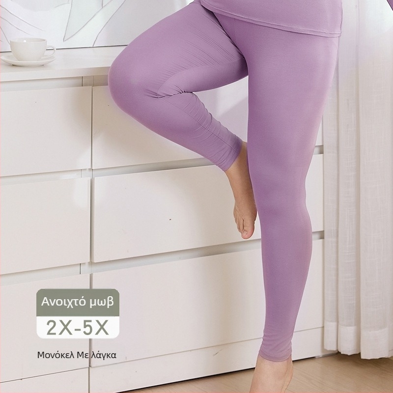 Γυναικείο σετ φθινοπωρινών θερμικών εσωρούχων: Modal (βισκόζη) 95% κύριο ύφασμα, επένδυση Modal 90%, λεπτό, στενή εφαρμογή, βασικό στρώμα