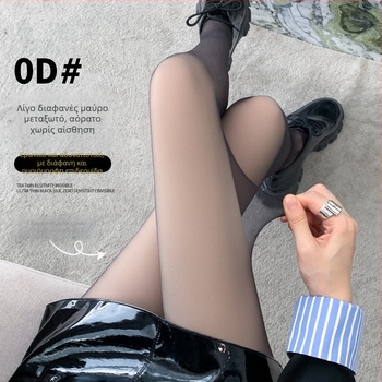 Καλσόν: 0D υπερ-λέπτο νάιλον με αόρατο shaping και αντι-σκίσιμο – μαύρο, μονόχρωμο