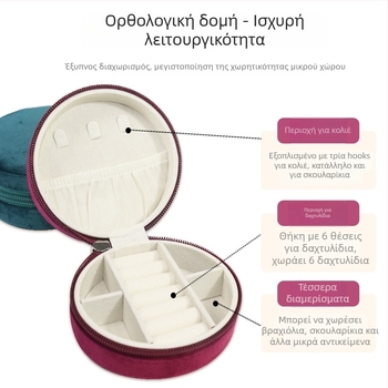 Κουτί κοσμημάτων • Ευρωπαϊκού στυλ • Φορητό κουτί κοσμημάτων για ταξίδια • Μοντέλο: Lx–je–r1 • Υλικό: Άλλο • Σκληρότητα: Σκληρό • Στυλ: Προσιτή πολυτέλεια