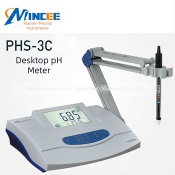 MINCEE PHS-3C φορητός μετρητής pH με μεγάλη LCD οθόνη, εύρος μέτρησης 0.00–14.00 pH, ακρίβεια ±0.01 pH, διόρθωση θερμοκρασίας 0–60 °C