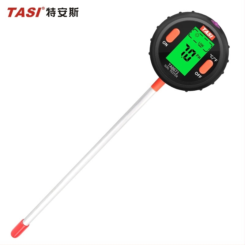 Μετρητής pH και υγρασίας εδάφους TA8671/TA8672, μάρκα Tans TASI, για οικιακή χρήση