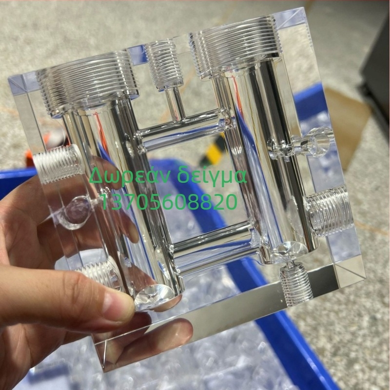 Πολυπαραμετρικός αναλυτής ποιότητας νερού με δεξαμενή ροής και βιδωτή σύνδεση ηλεκτροδίου 3/4 ιντσών, για pH, διαλυμένο οξυγόνο, αλατότητα