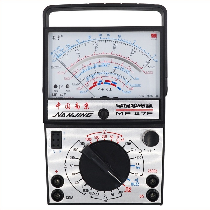 Μοντέλο 47 Αναλογικό Μετρητής, με δείκτη τύπου, εξωτερική ή εσωτερική μαγνητική κίνηση, MF47F/MF47D