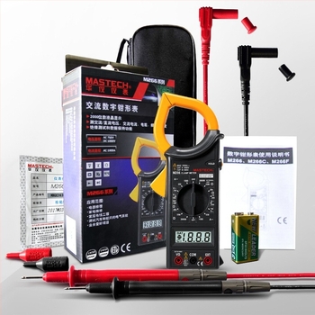 Huayi M266F ψηφιακός κλιπμέτρο υψηλής ακρίβειας με μέτρηση AC/DC, δοκιμή διόδων, αποθήκευση δεδομένων