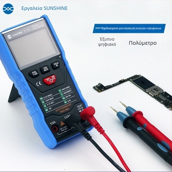 DT-17N ψηφιακός μετρητής για μέτρηση ρεύματος και τάσης, υψηλής ακρίβειας, DT-9205E προδιαγραφή