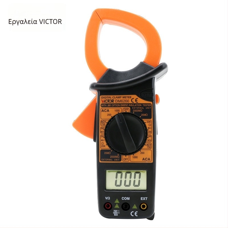 Victory DM6266 Ψηφιακός κλιπ-μετρητής ρεύματος, 1000 A