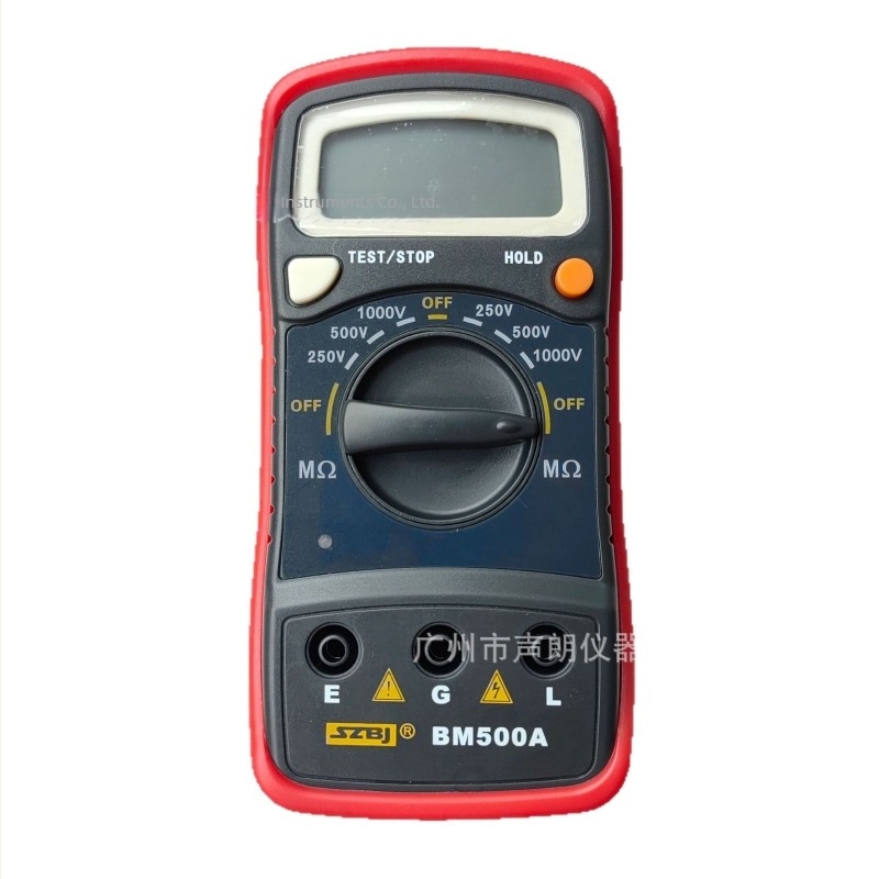 BM500A Μετρητής αντίστασης μόνωσης 500V/1000V, Binjiang