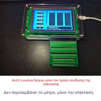 HD-002 Ψηφιακός μετρητής τάσης κυττάρων για πακέτα μπαταριών σειράς 1–24, διπλά εύρη μέτρησης 0,3–9 V και 0,3–25 V, ακρίβεια ±0,003 V, τροφοδοσία 5 V 2 A.