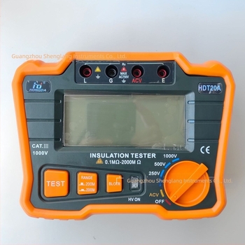 HDT20A Μετρητής Αντίστασης Μόνωσης 1000V Με Ψηφιακή Οθόνη